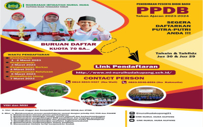 Penerimaan Peserta Didik Baru Tahun Ajaran 2023-2024